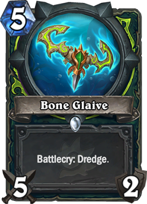 Bone Glaive Card