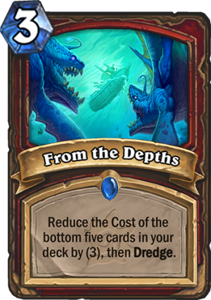 From the Depths Card