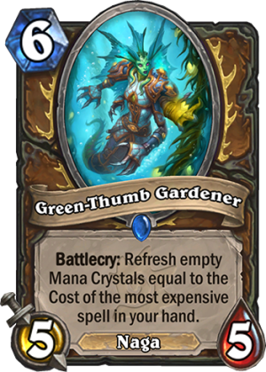 Green-Thumb Gardener Card