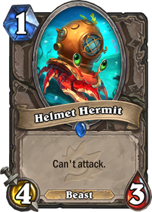 Helmet Hermit Card
