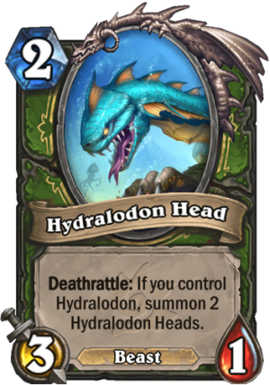 Hydralodon’s Head Card