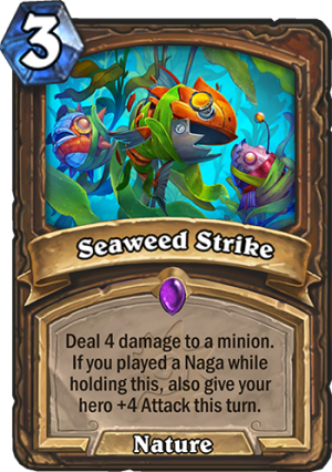 Seaweed Strike Card