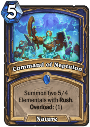 Command of Neptulon Card