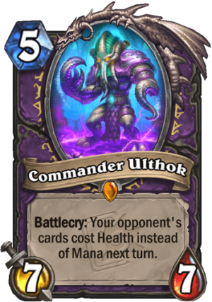 Commander Ulthok Card