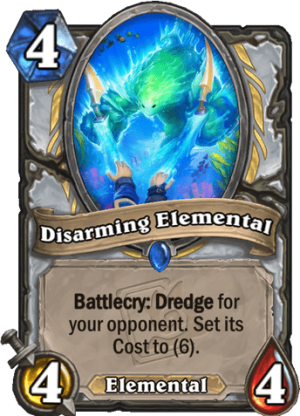 Disarming Elemental Card