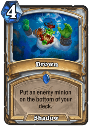 Drown Card