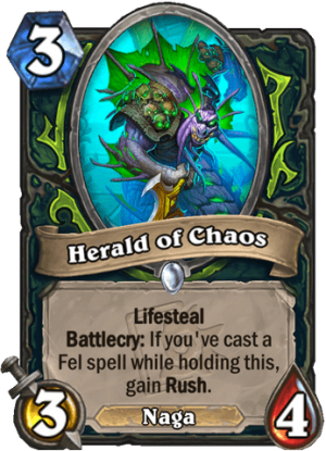 Herald of Chaos Card
