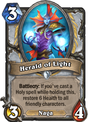 Herald of Light Card