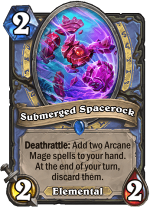 Submerged Spacerock Card