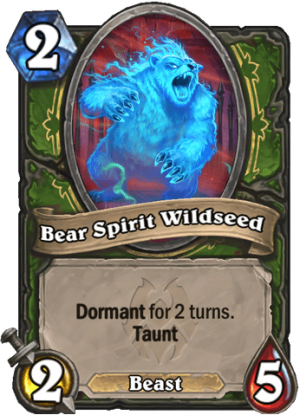 Bear Spirit Wildseed Card