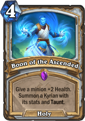 Boon of the Ascended Card