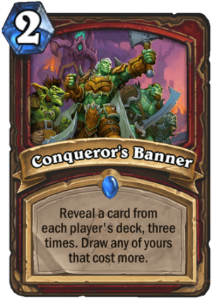 Conqueror’s Banner Card