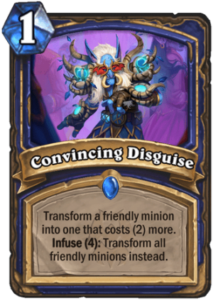 Convincing Disguise Card