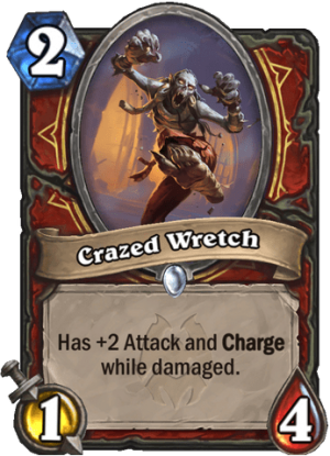 Crazed Wretch Card
