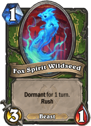 Fox Spirit Wildseed Card