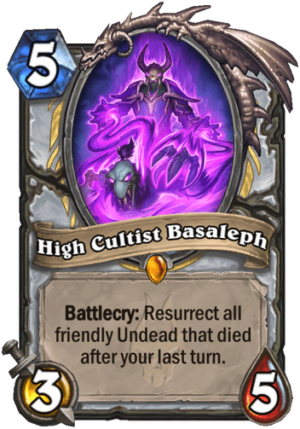 High Cultist Basaleph Card