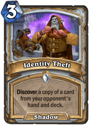 Identity Theft Card