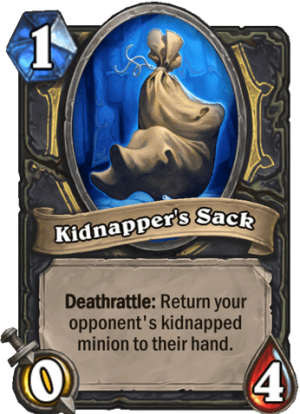 Kidnapper’s Sack Card