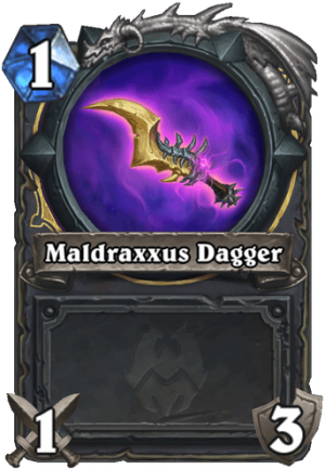Maldraxxus Dagger Card