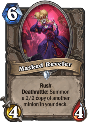 Masked Reveler Card