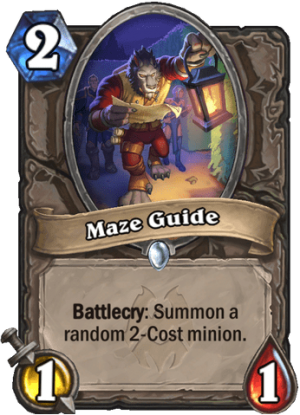 Maze Guide Card