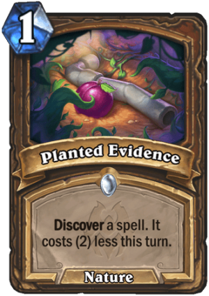 Planted Evidence Card