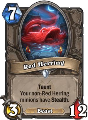 Red Herring Card