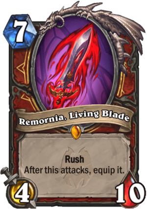 Remornia, Living Blade Card