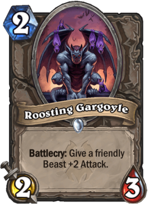 Roosting Gargoyle Card