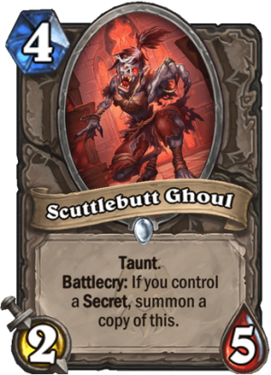 Scuttlebutt Ghoul Card
