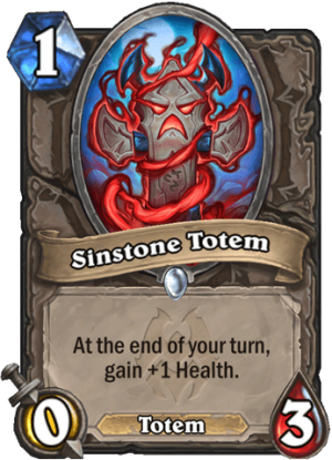 Sinstone Totem Card