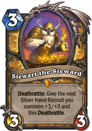 Stewart the Steward Card