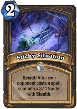 Sticky Situation Card