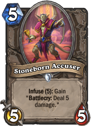 Stoneborn Accuser Card