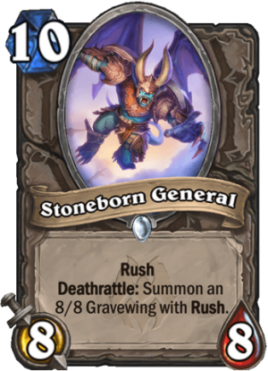 Stoneborn General Card