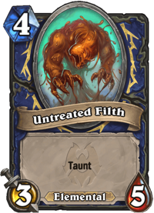 Unearthed Filth Card