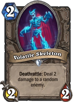 Volatile Skeleton Card