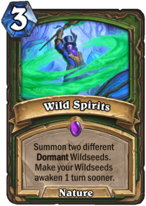 Wild Spirits Card