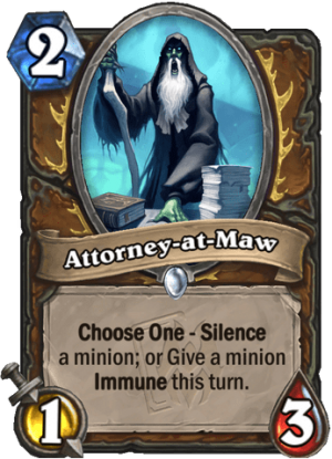 Attorney-at-Maw Card