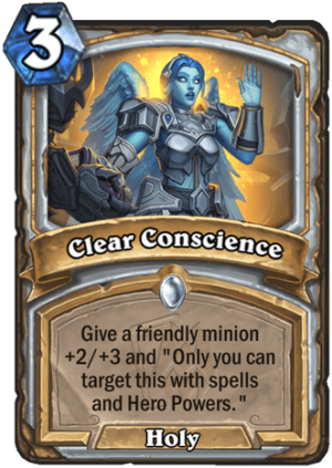 Clear Conscience Card