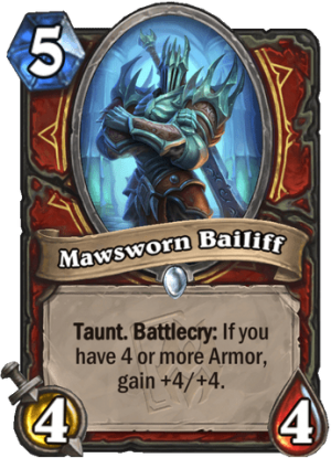 Mawsworn Bailiff Card