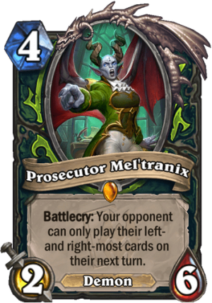 Prosecutor Mel’tranix Card
