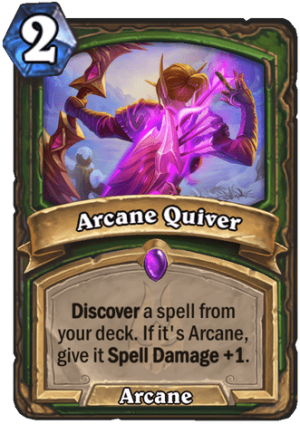 Arcane Quiver Card