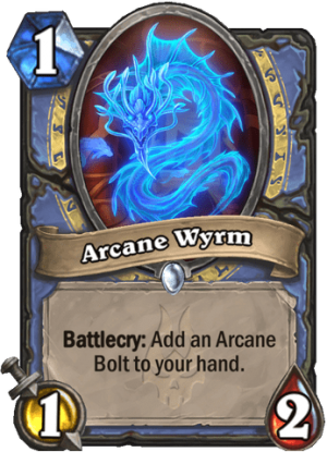 Arcane Wyrm Card