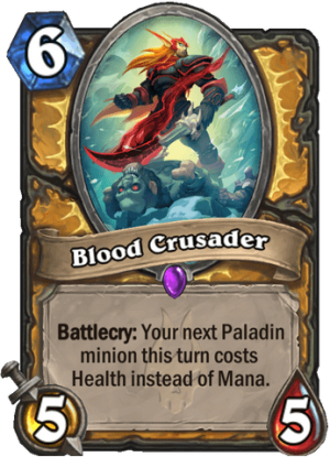 Blood Crusader Card