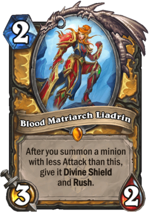 Blood Matriarch Liadrin Card