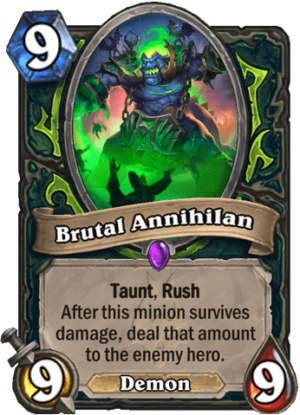 Brutal Annihilan Card