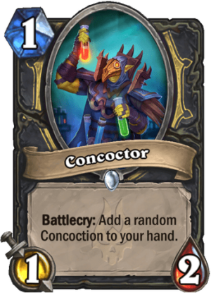 Concoctor Card