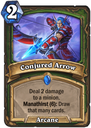 Conjured Arrow Card