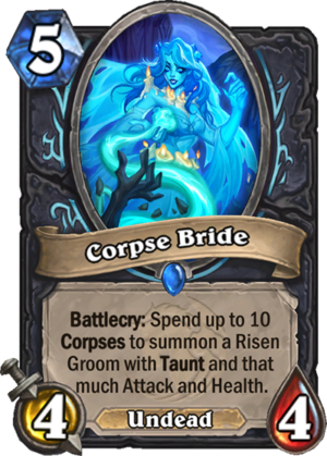 Corpse Bride Card